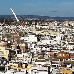 Can you spot Las Setas, roughly in the centre