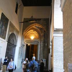 You can see the "join" between the mosque building and the later catedral