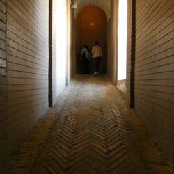 Ramped passage to the top (there are 34 sections like this)