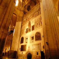 Outer view of Choir enclosure