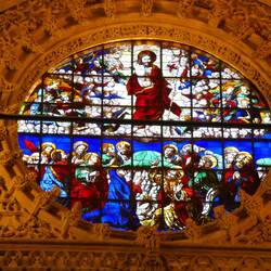 When we were called to pray, this window caught my eye and so I prayed, with this image in mind