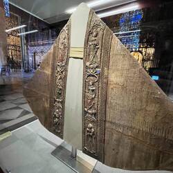 Pluvial cloak worn by Charles V for his coronation, in Aachen in 1520