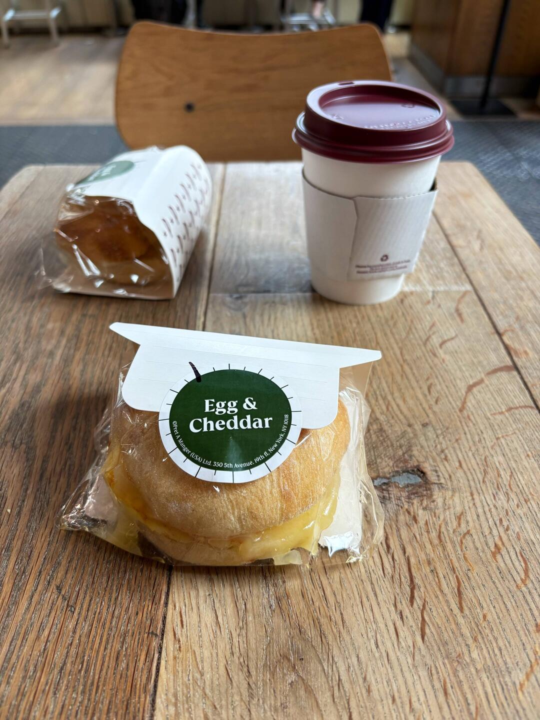 Frühstück Pret a Manger