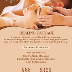 Heutiges Wellnessprogramm