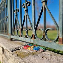 Da hat jemand geflickt.