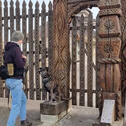 Übungseinheit zum Wachhund.