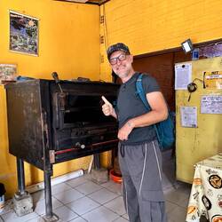 Backofen der französischen Bäckerei