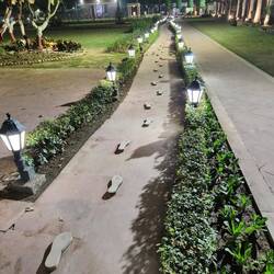 Ghandi's last footsteps.