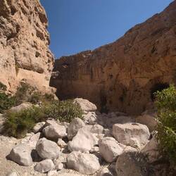 De kloof staat verder droog