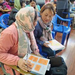 Comparing card patterns