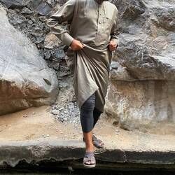 Mohamed an der Wasserquelle