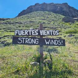 Auf dem Weg zum Mirador Condor