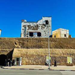 Aussenmauer der Festung