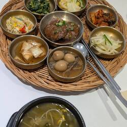 Lunch at the National Museum of Korea Cafe