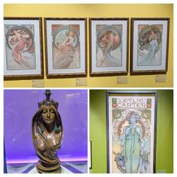 Mucha exhibit at Alt.1