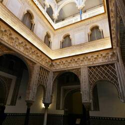 Patio de las Muñecas (Courtyard of Dolls), centre of the private accommodation in Pedro's palace