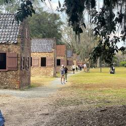 Die Sklavenunterkünfte