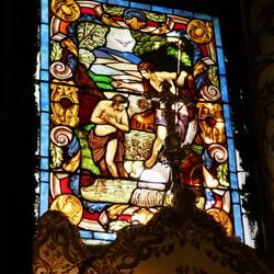 Stained glass, Santa Maria La Blanca