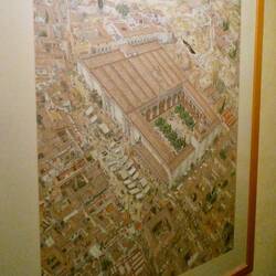 Illustration of the Umayyad mosque