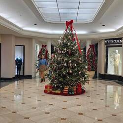 Promenade mit Geschäften