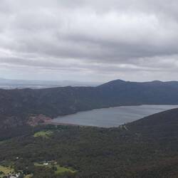 En het stuwmeer Bellfield