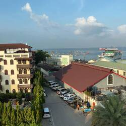 Morning view from our hotel