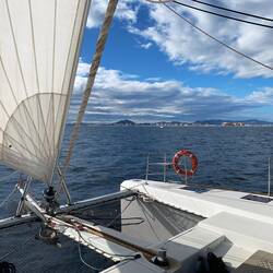 Achterlicher Wind- passt!