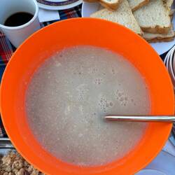 Porridge für zwei Personen 😋😅