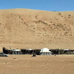 Beduinen-Siedlung