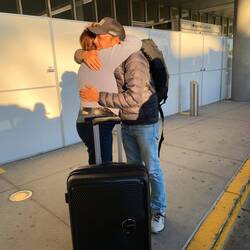 Tschau Sohnemann - bis zum nächst Besuch in ??