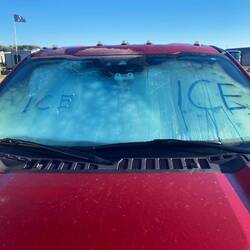 Freitag morgen - leider Kaltfront angekommen.