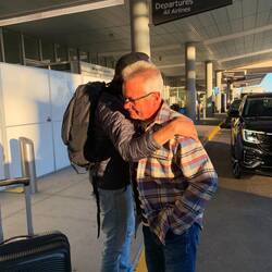 Waren schöne 2.5 Wochen - Sascha konnte im Atlantik ausgiebigst angeln!