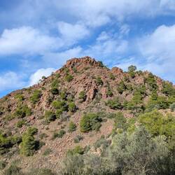 One of the many volcanoes