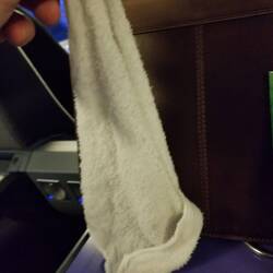Both the plane and the train brought hot finger towels. We met Christine, a friendly local Swiss.