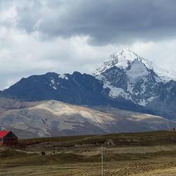 Last view of the mountain that has mesmerized us all day