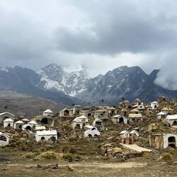 Miners graves from the massacre