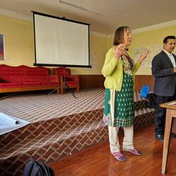 Marian being dramatic.