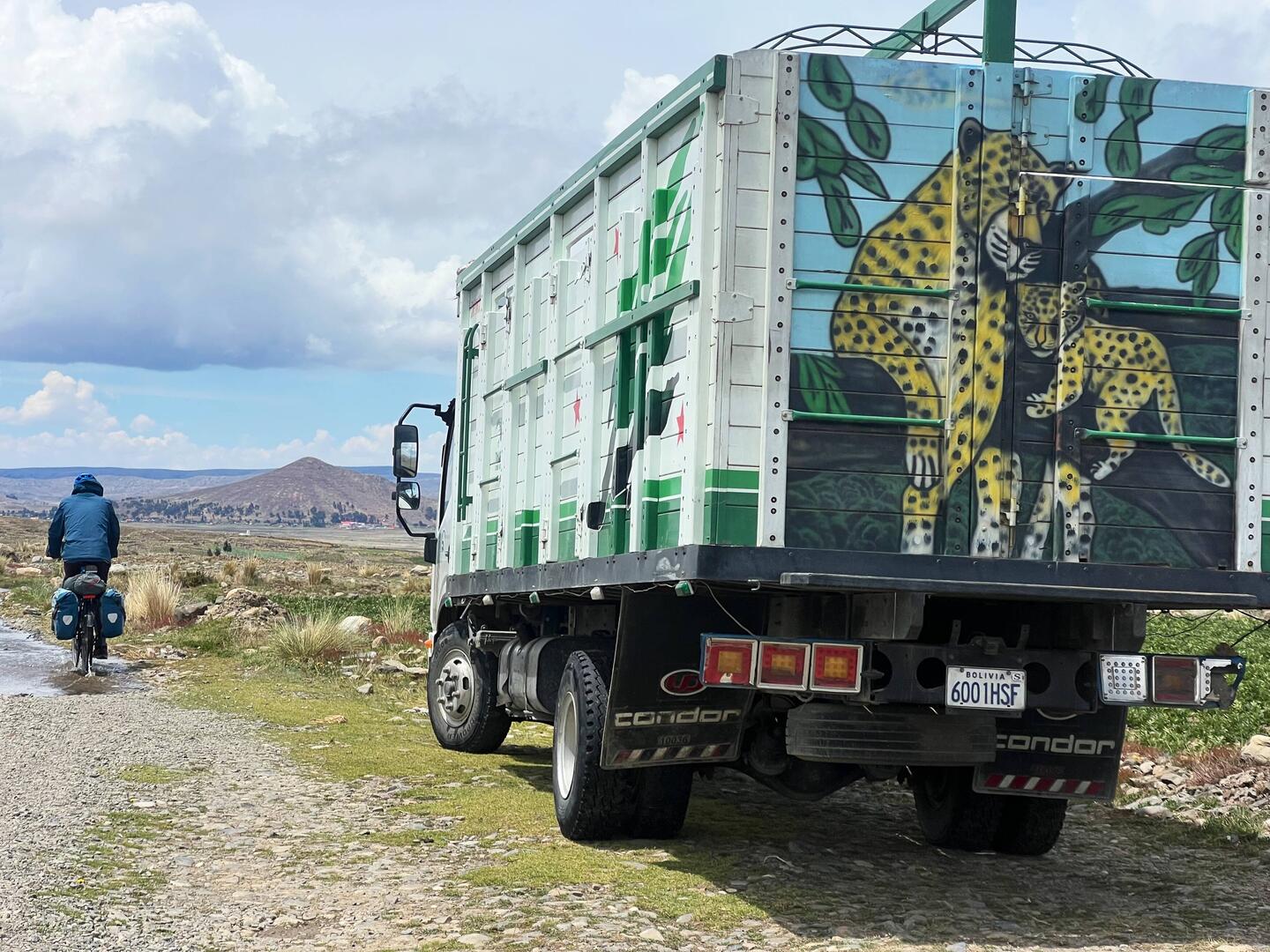 The lorries are often beautifully decorated