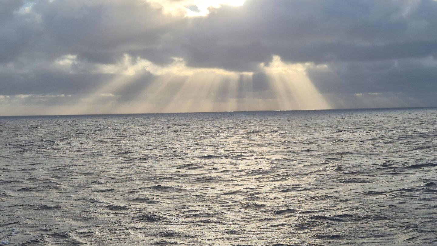 Gute Morgen auf hoher See