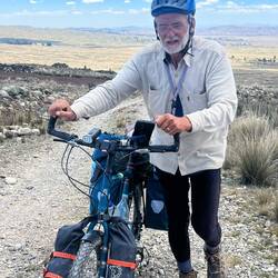 A very steep stretch