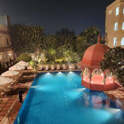 The pool at the Grand Imperial - unused by me.