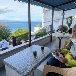 The mystical cafe Hafa, with Spain (and Europe) so close, yet it's an entirely different world