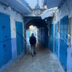 Early start for a long day hike