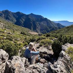 At the top! 1000m of climbing !!!