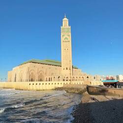 Promenade Maritime de la Mosquee Hassan II