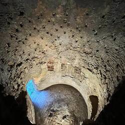 Inside a 16th century kiln