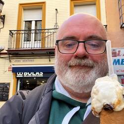 Cream cheese and fig ice cream!