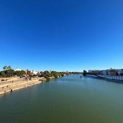 Rio Guadalquivir, looking south