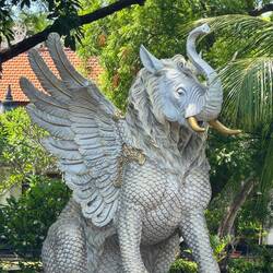 Part elephant,part eagle, part lion?