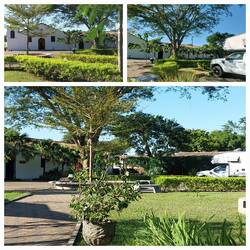 Unser Übernachtungsplatz beim Kulturmuseum